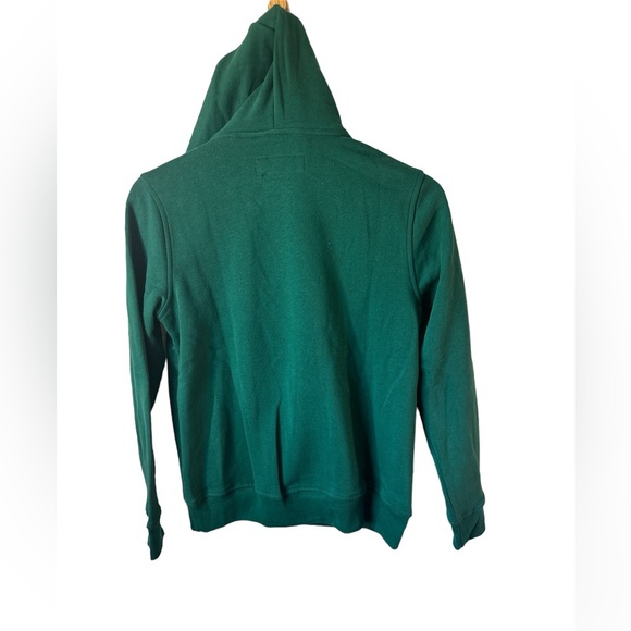 NWT Abercombie Kids hoodie in size 11/12 Green w/kangaroo pocket - Picture 2 of 6